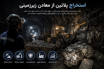 استخراج پلاتین از معادن زیرزمینی