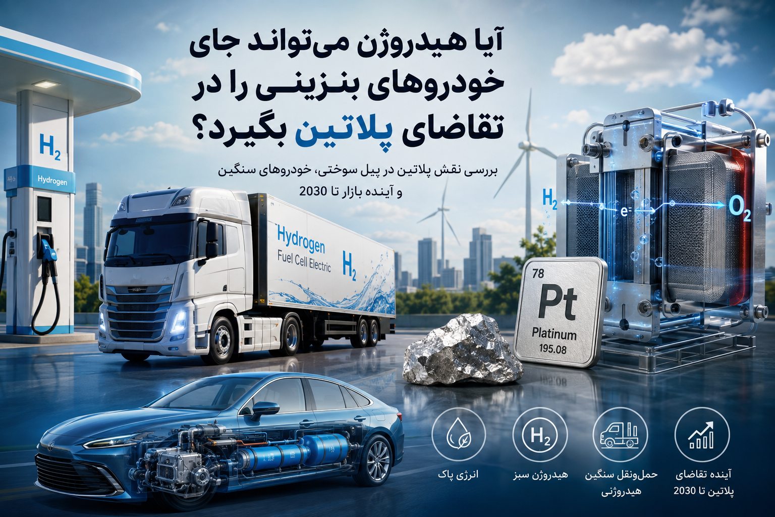 پلاتین و هیدروژن