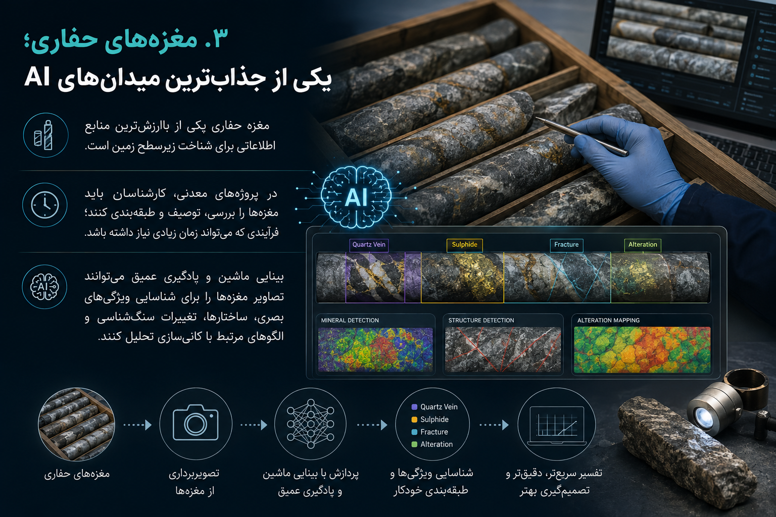 استخراج پلاتبن با AI